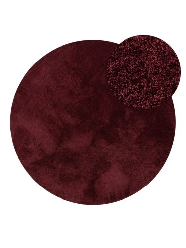 Washable Rug Nina Red ø 200 cm round