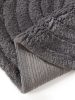 Bath Rug Nia Dark Grey 50x80 cm