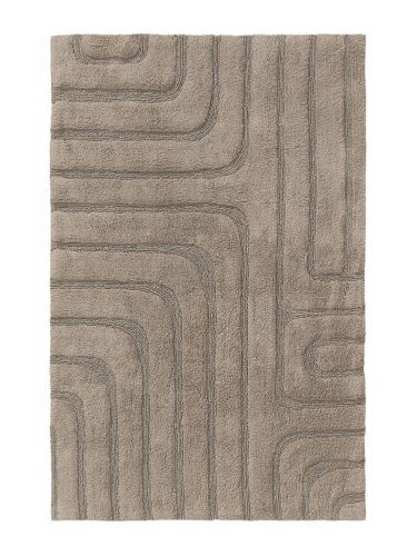 Bath Rug Dan Taupe 70x120 cm