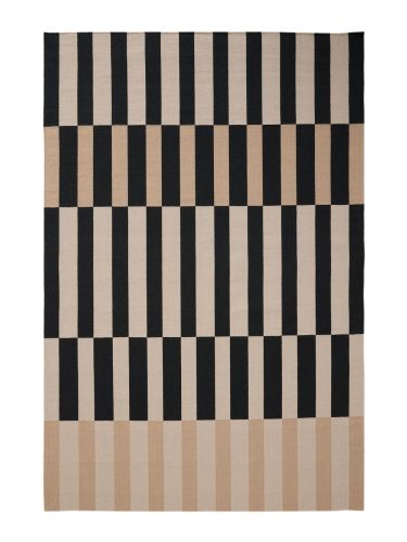 Flat Weave Rug Judith Beige/Black 15x15 cm Sample