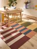 Flat Weave Rug Judith Multicolour 120x170 cm