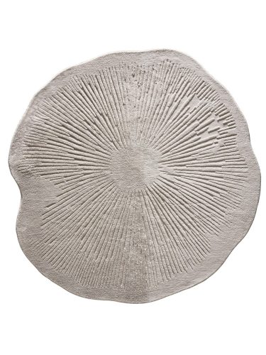 Washable Rug Pam Grey ø 120 cm round