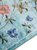 Washable Rug Milly Multicolour/Turquoise 15x15 cm Sample