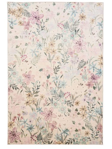 Washable Rug Milly Multicolour/White 120x170 cm