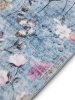 Washable Rug Milly Multicolour/Blue 15x15 cm Sample