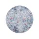 Washable Rug Milly Multicolour/Blue ø 160 cm round