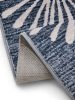 Washable Rug Milly Charcoal/Blue 120x170 cm