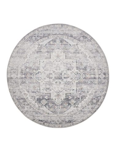 Mosható szőnyeg Miray Grey ø 160 cm round