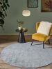 Washable Rug Miray Cream/Grey ø 160 cm round