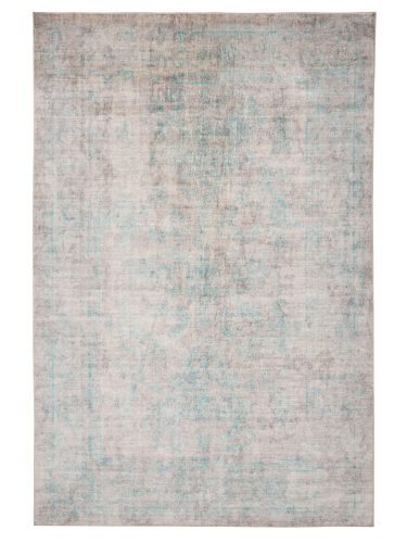 Mosható szőnyeg Miray Grey/Turquoise 160x230 cm